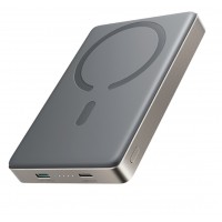  Ārējais akumulators Power Bank Joyroom JR-PBM08 Pro 20W Magnetic Wireless 10000mAh Natural Titanium 